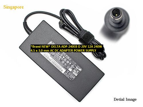 *Brand NEW* 20V DELTA 12A 240W ADP-240EB D 4.5 x 3.0 mm AC DC ADAPTER POWER SUPPLY